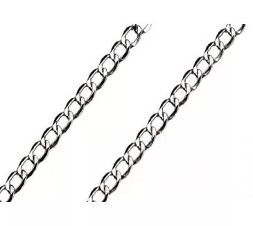 Retiazka z bieleho zlata 075