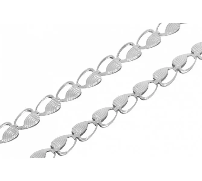 Retiazka z bieleho zlata 865