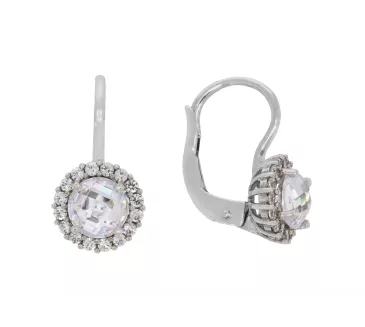 Náušnice z bieleho zlata 883