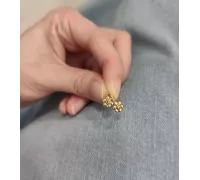 Detské zlaté náušnice 3873