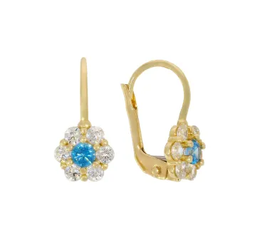 Zlaté náušnice 4255