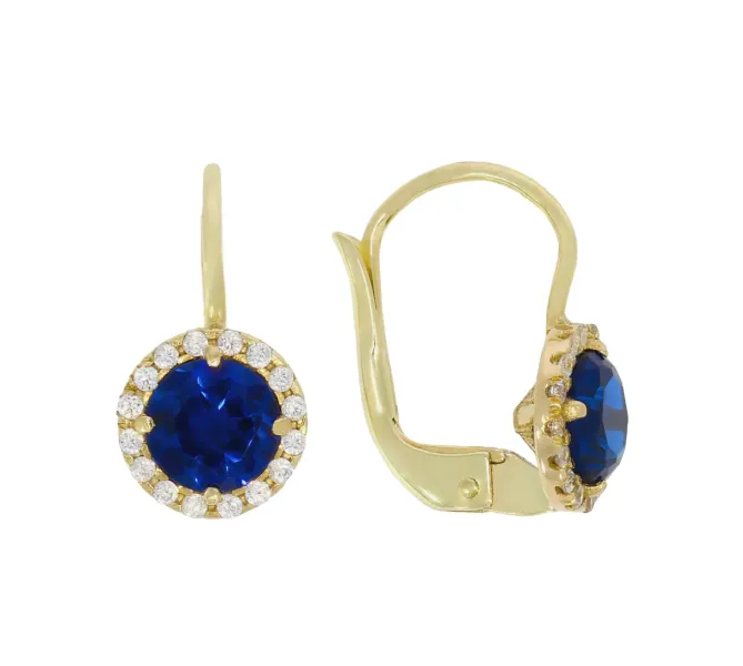 Zlaté náušnice 4256