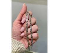 Retiazka z bieleho zlata 500