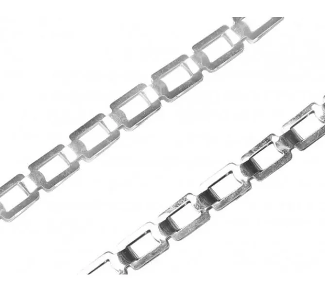 Retiazka z bieleho zlata 412