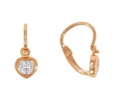 Detské zlaté náušnice 2370