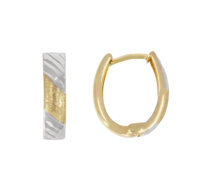 Zlaté náušnice 4263