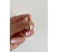 Zlaté náušnice 4259