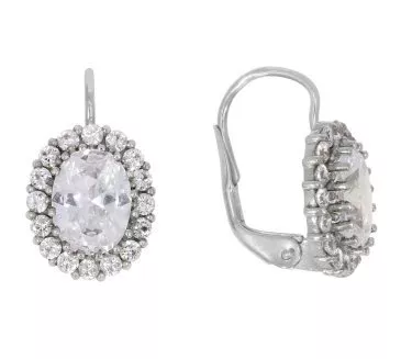 Náušnice z bieleho zlata 2380