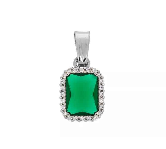 Prívesok z bieleho zlata 1277