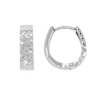 Náušnice z bieleho zlata 3598