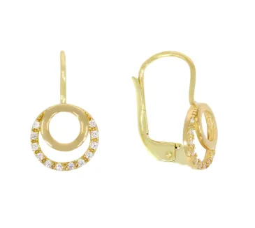 Zlaté náušnice 4262