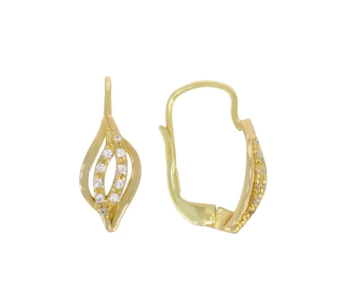 Zlaté náušnice 4331