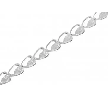 Náramok z bieleho zlata 873