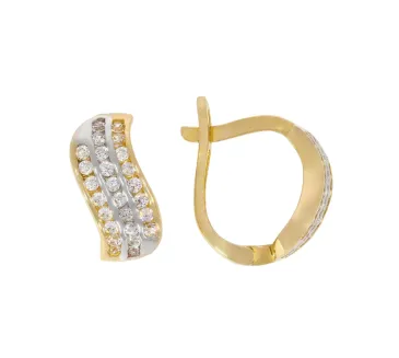 Zlaté náušnice 4261