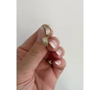 Zlaté náušnice 4261