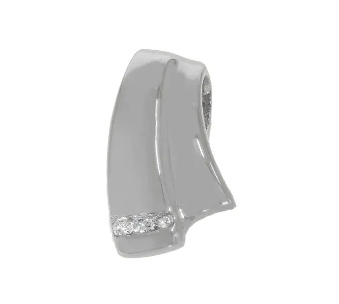 Prívesok z bieleho zlata 1654