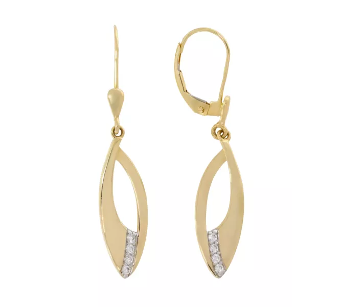 Zlaté náušnice 3884