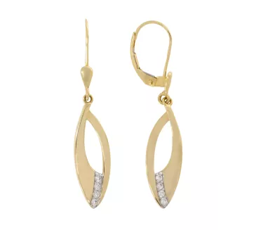 Zlaté náušnice 3884