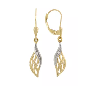 Zlaté náušnice 3883