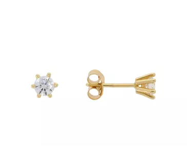 Zlaté náušnice 3885