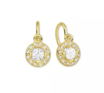 Detské zlaté náušnice 2425