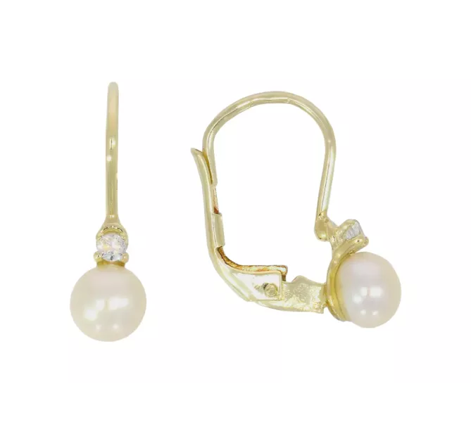 Zlaté náušnice 3886