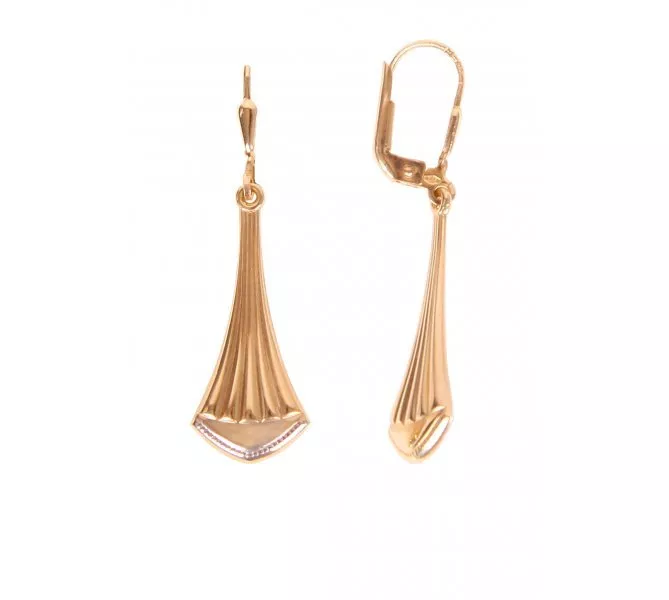 Zlaté náušnice 1180