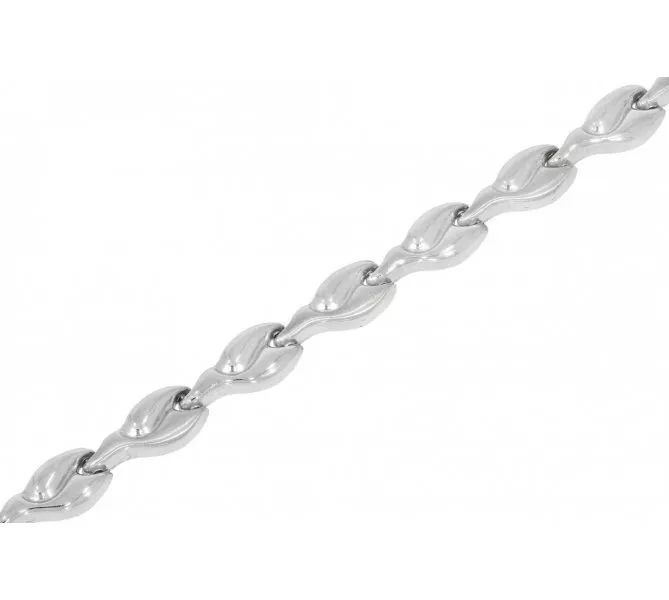 Náramok z bieleho zlata 837