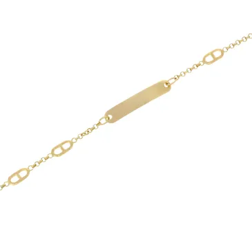 Detský zlatý náramok 1345