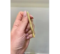 Zlatá kravatová spona 056