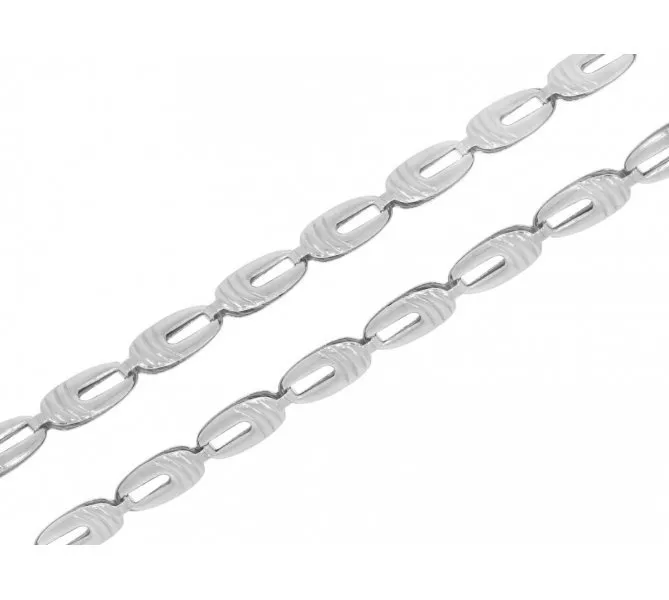 Retiazka z bieleho zlata 917