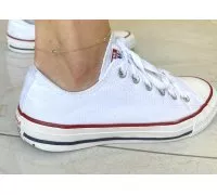 Zlatá retiazka na nohu 254