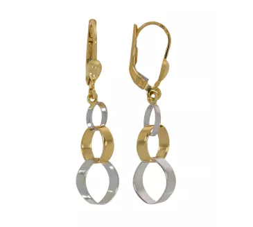 Zlaté náušnice 3191