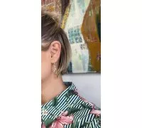 Zlaté náušnice 3191