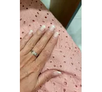 Prsteň z bieleho zlata 1423