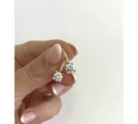 Zlaté náušnice 441