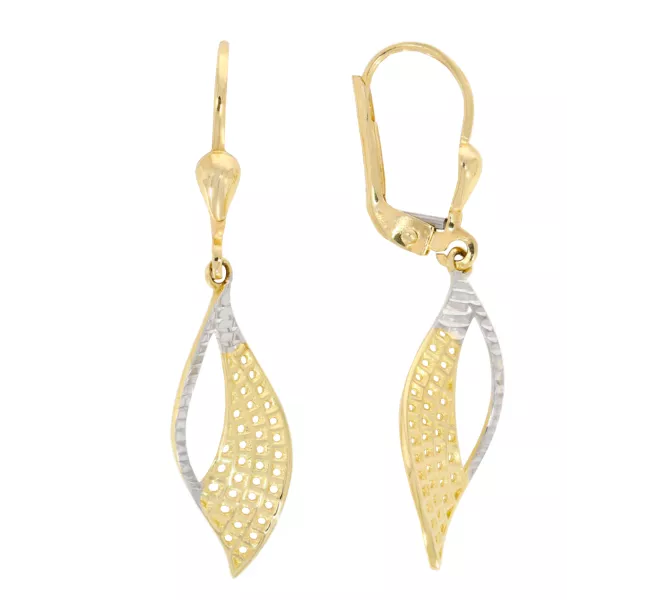 Zlaté náušnice 3563