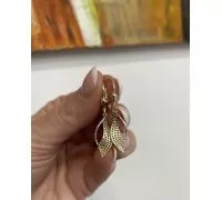 Zlaté náušnice 3563