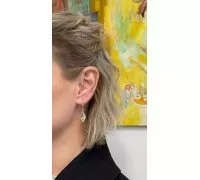 Zlaté náušnice 3563