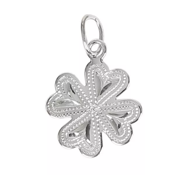 Prívesok z bieleho zlata 520