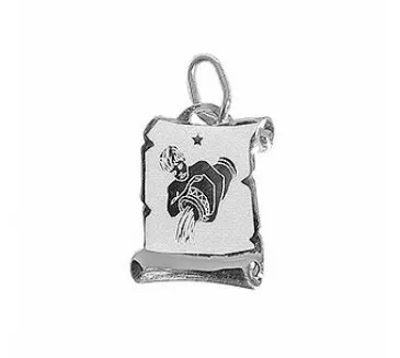 Prívesok z bieleho zlata 257