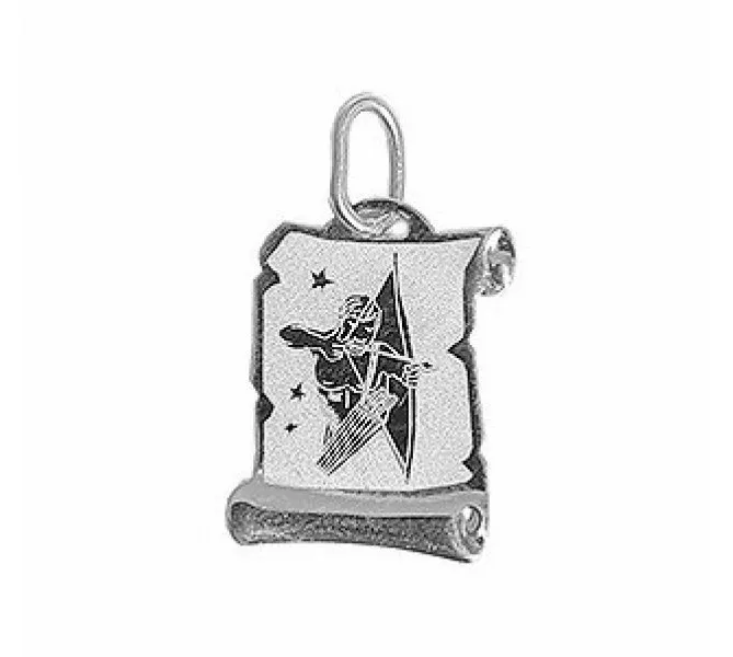 Prívesok z bieleho zlata 260