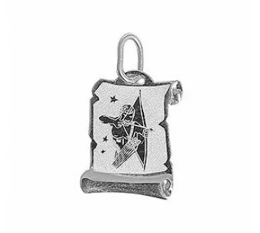 Prívesok z bieleho zlata 260