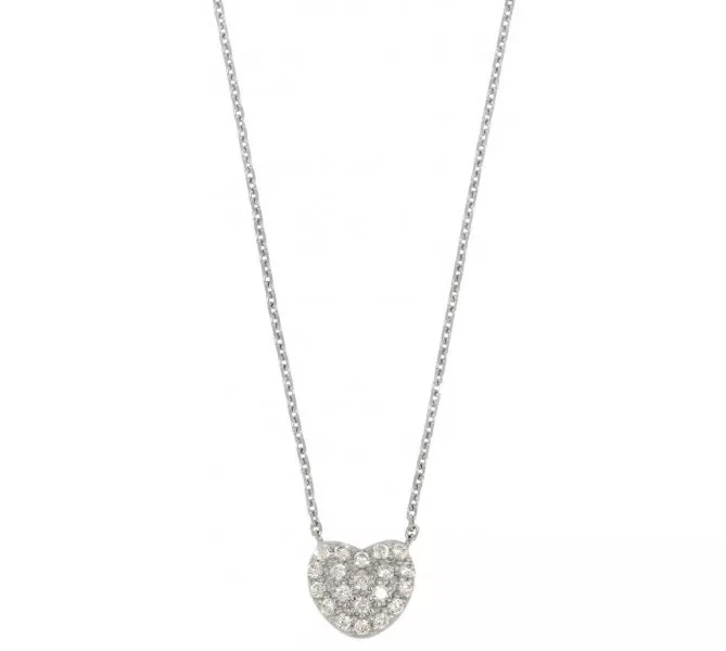 Retiazka z bieleho zlata 919