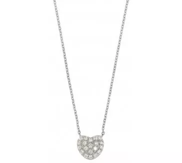 Retiazka z bieleho zlata 919