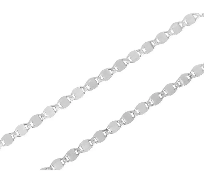 Retiazka z bieleho zlata 1044