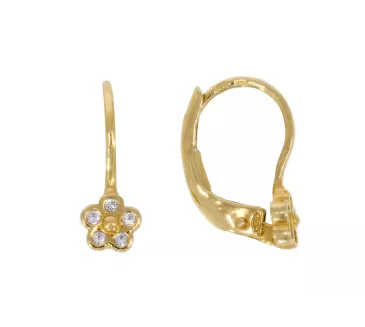 Zlaté náušnice 3483