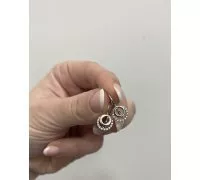 Náušnice z bieleho zlata 3552