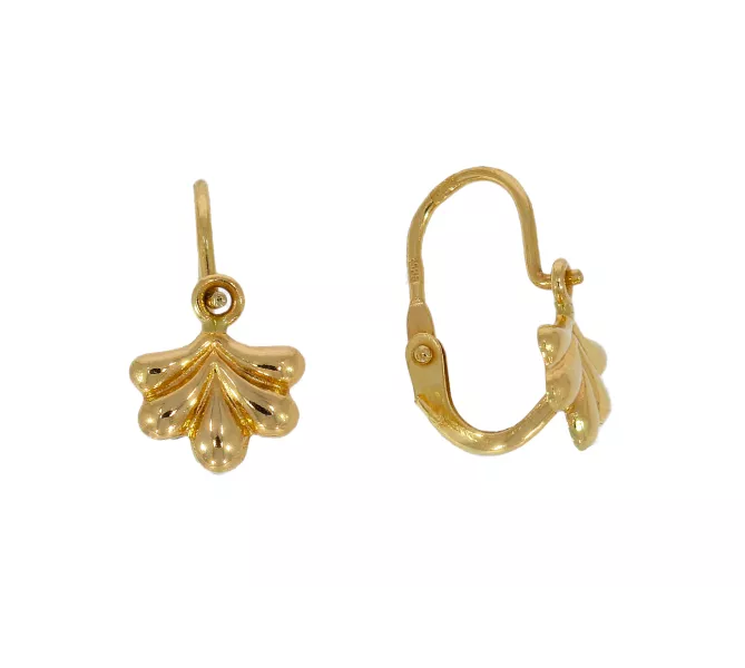 Detské zlaté náušnice 3160