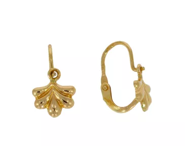 Detské zlaté náušnice 3160